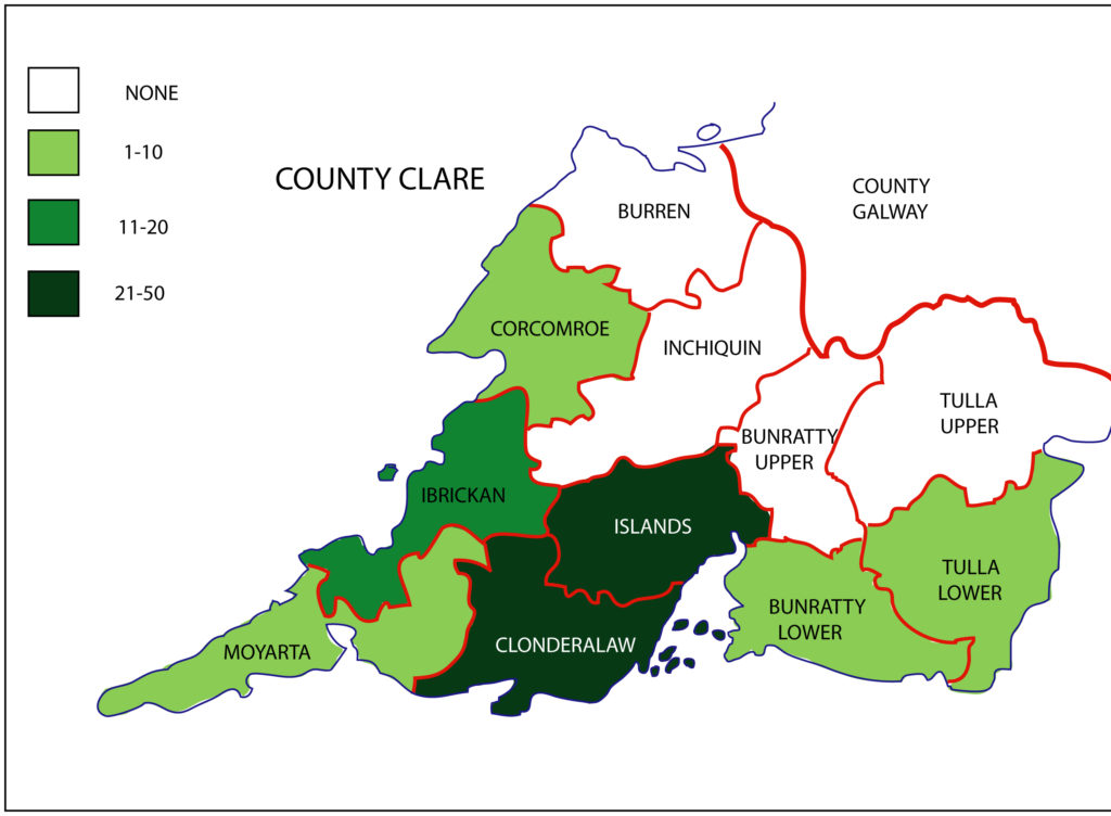 Tuadhmhumhain;, Thomond, Co Clare – Clann Uí Chléirigh